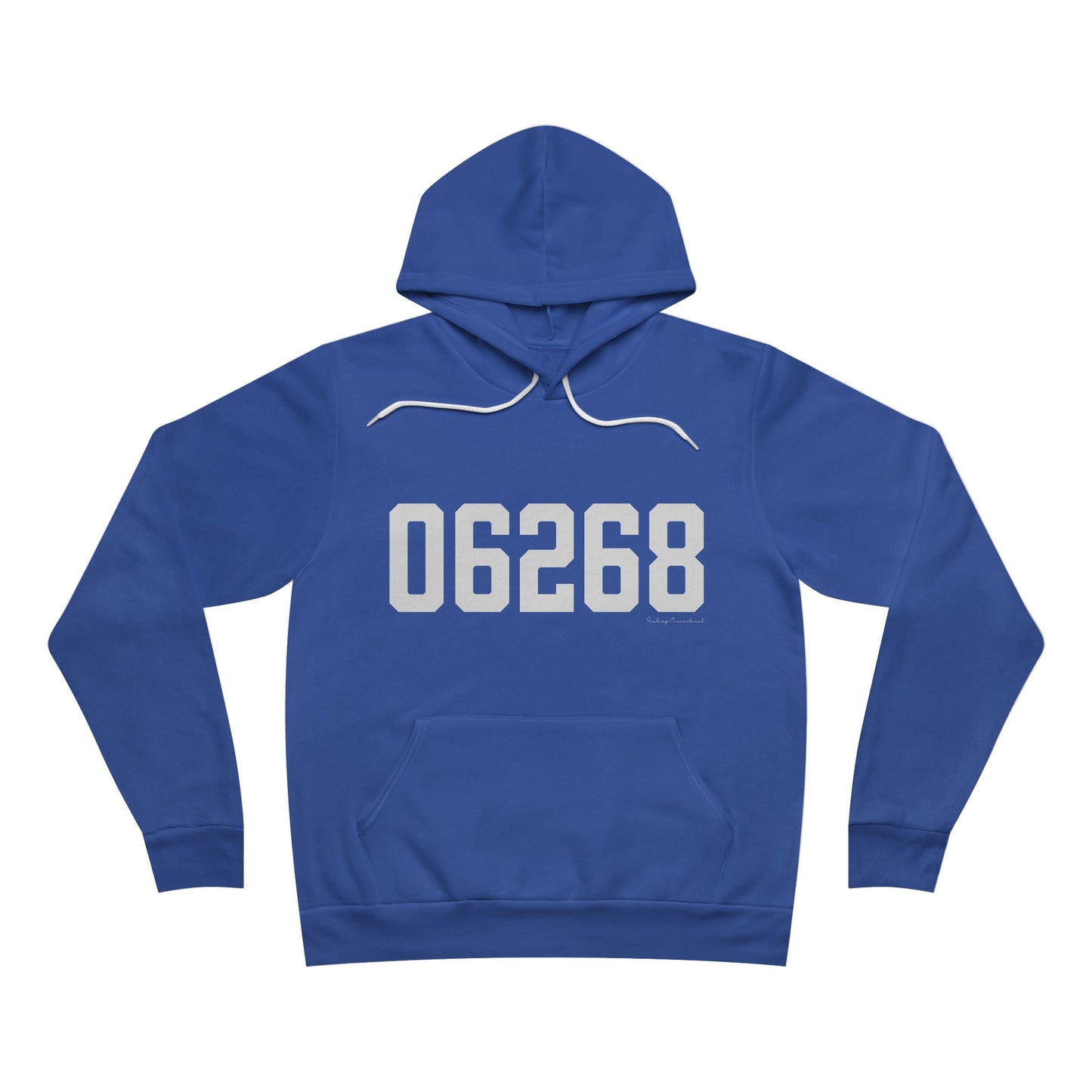 06268 Storrs CT Zip Code Unisex Sponge Fleece Pullover Hoodie