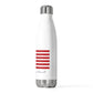 Fairfield Connecticut Flag 20oz Insulated Bottle