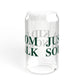 Just a kid from South Norwalk Sipper Glass, 16oz