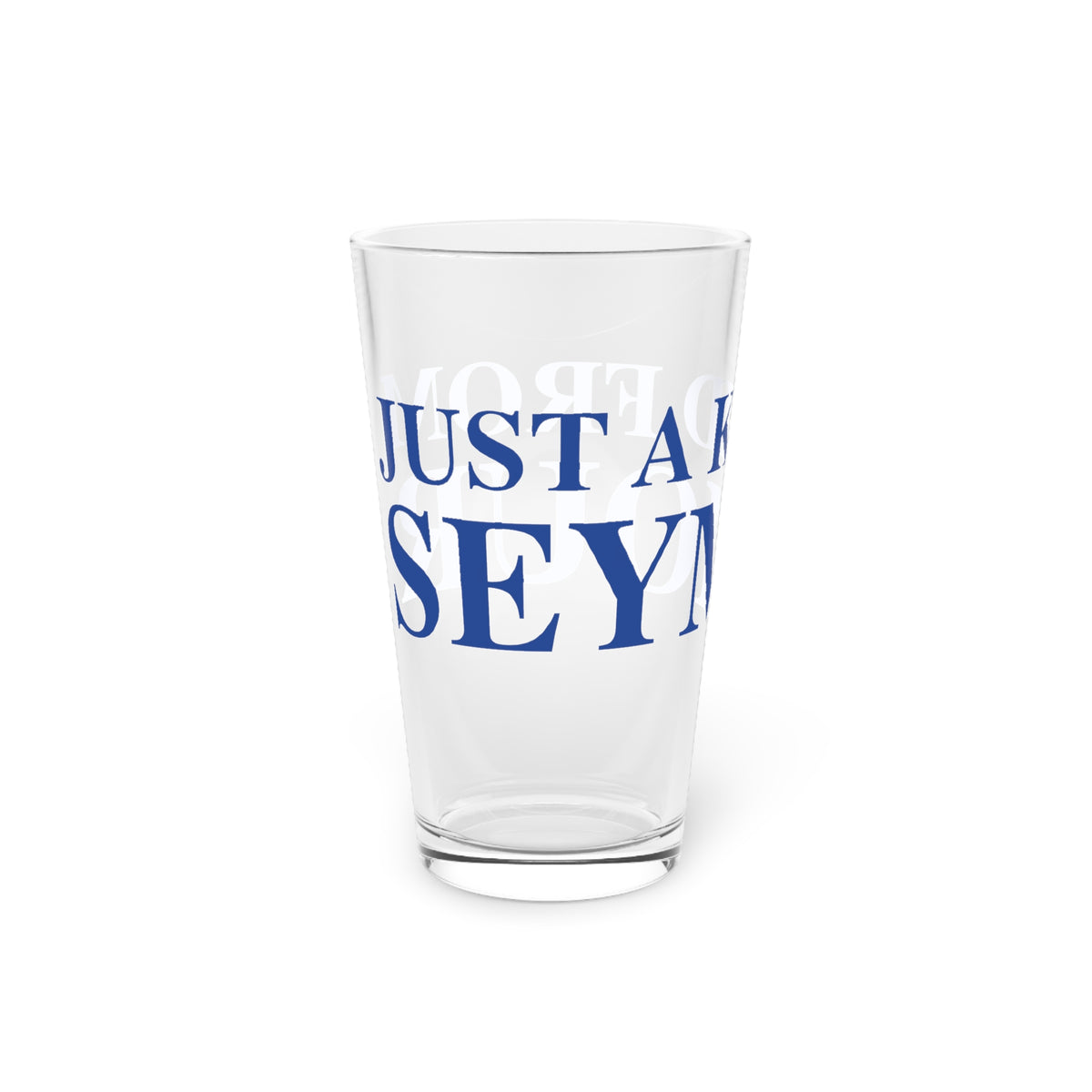 Just a kid from Seymour Pint Glass, 16oz