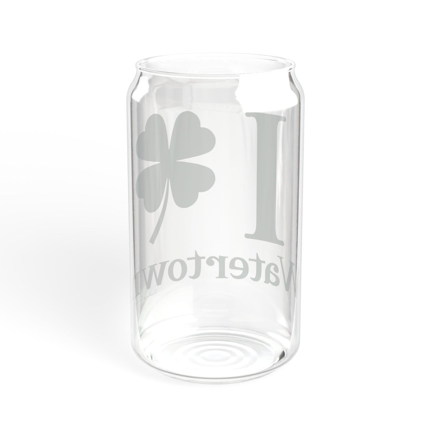 I Clover Watertown Sipper Glass, 16oz
