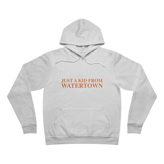 Just a kid from Watertown Unisex Sponge Fleece Pullover Hoodie