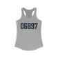 06897 Wilton Connecticut Zip Code Women's Ideal Racerback Tank Top