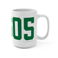 06605 Bridgeport Connecticut Zip Code Mug 15oz