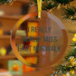 I Really Really Miss East Norwalk Glass Ornaments