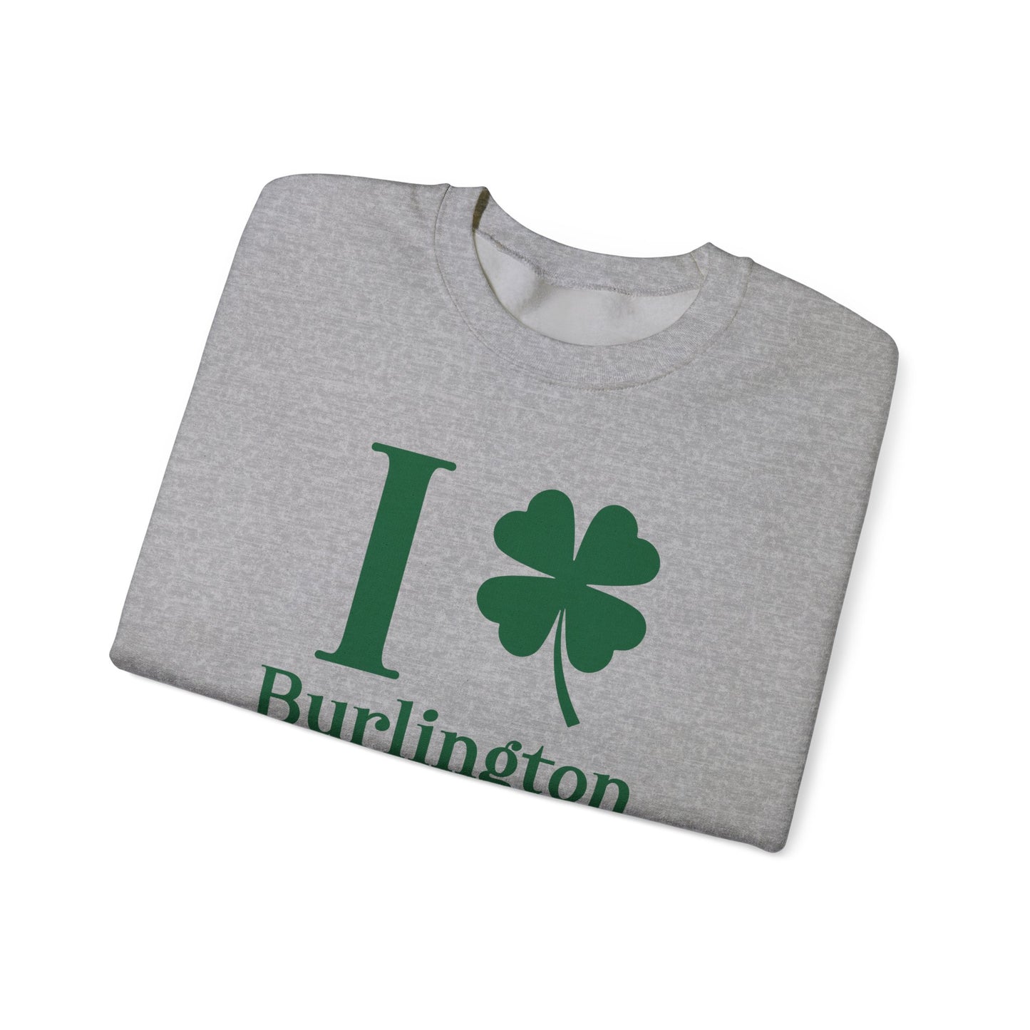 I Clover Burlington Unisex Heavy Blend™ Crewneck Sweatshirt