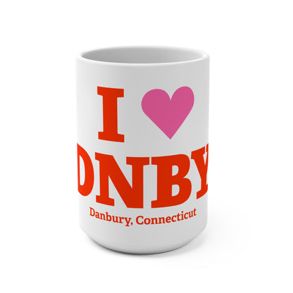I Heart DNBY Mug 15oz
