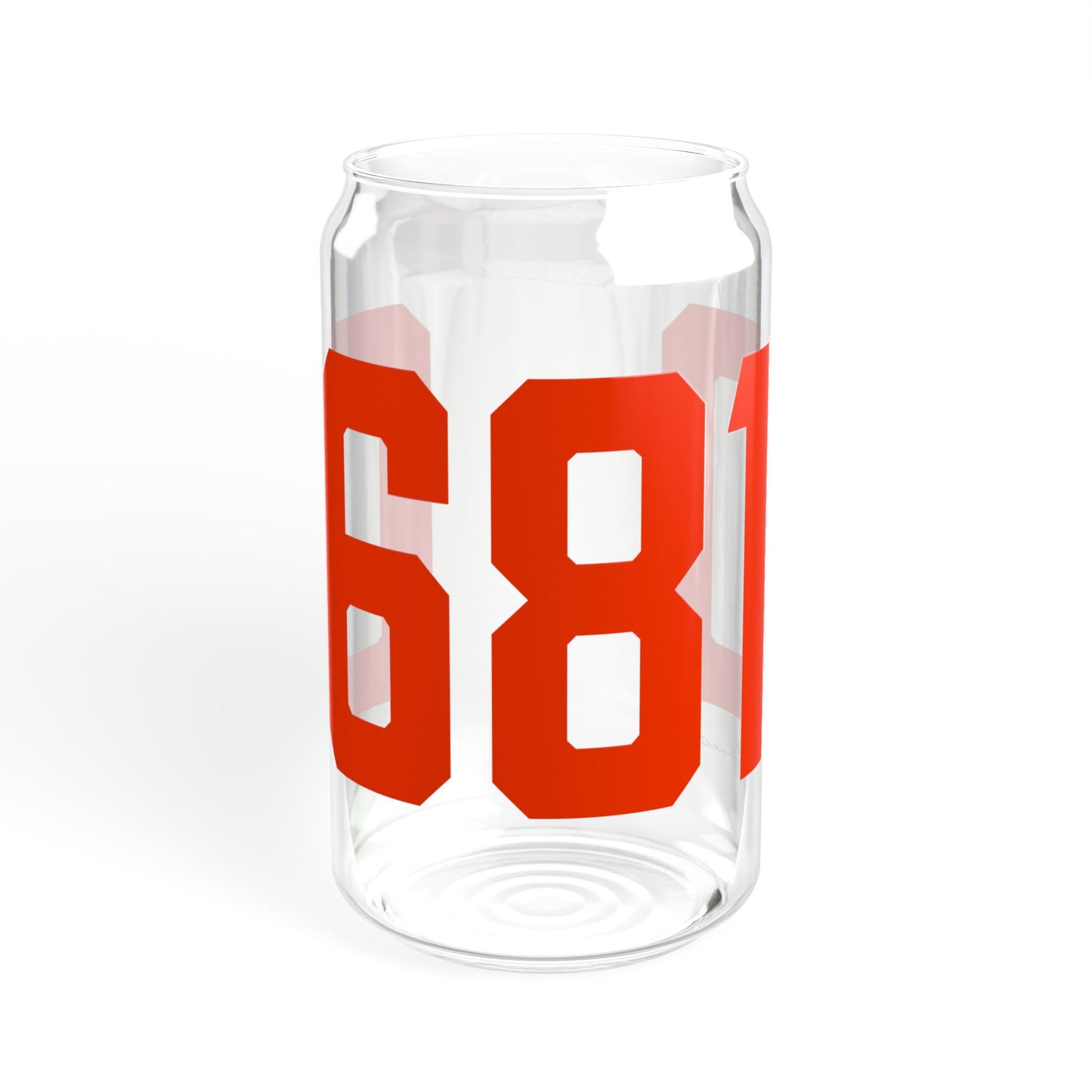 06810 Danbury Connecticut Zip Code Sipper Glass, 16oz