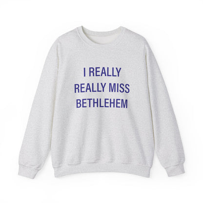 I Really Really Miss Bethlehem Heavy Blend™ Crewneck Sweatshirt