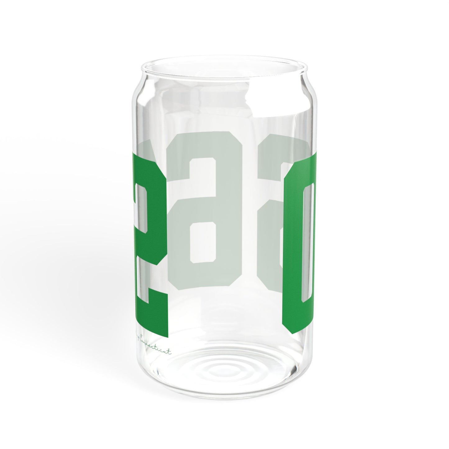 06612 Easton Connecticut Zip Code Sipper Glass, 16oz