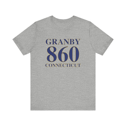 Granby 860 Connecticut Unisex Jersey Short Sleeve T-Shirt