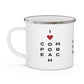 Compo Beach Vision Enamel Camping Mug