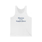 Sharon is My Happy Place Unisex Jersey Tank Top