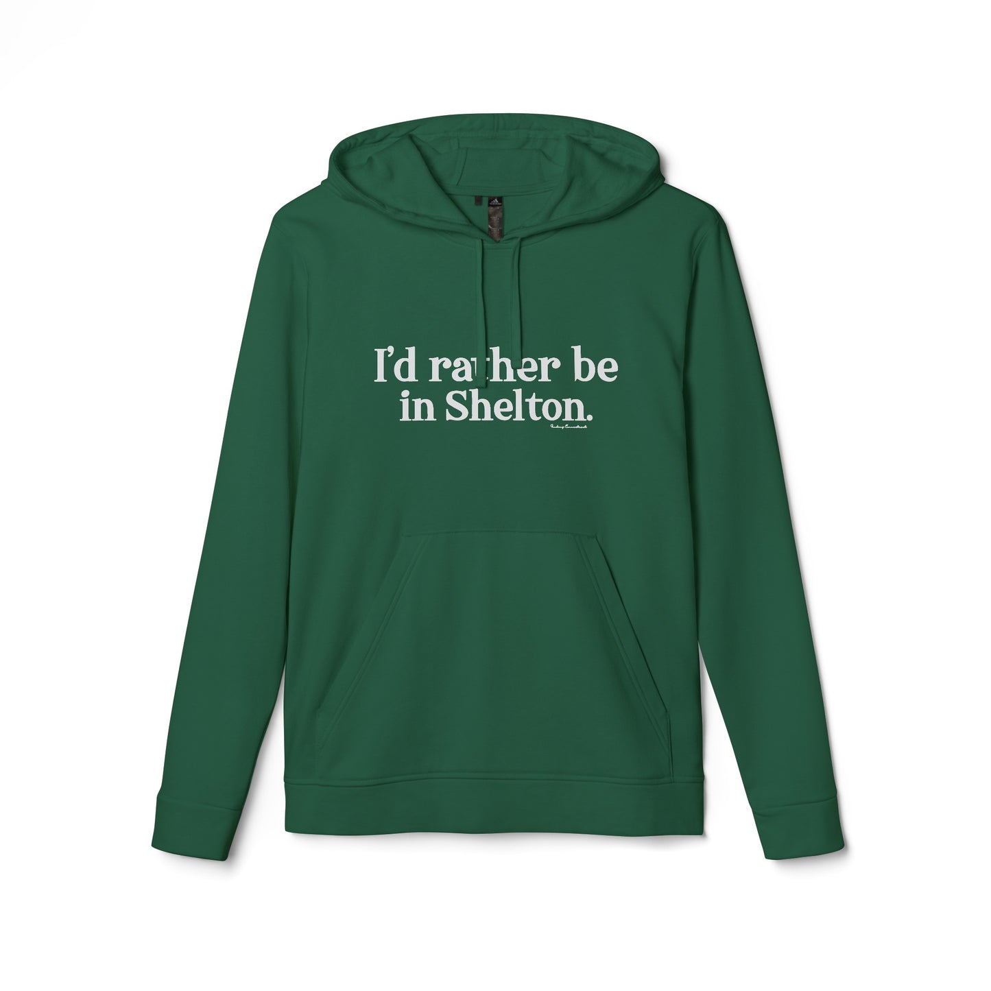 I'd rather be in Shelton adidas® Unisex Fleece Hoodie