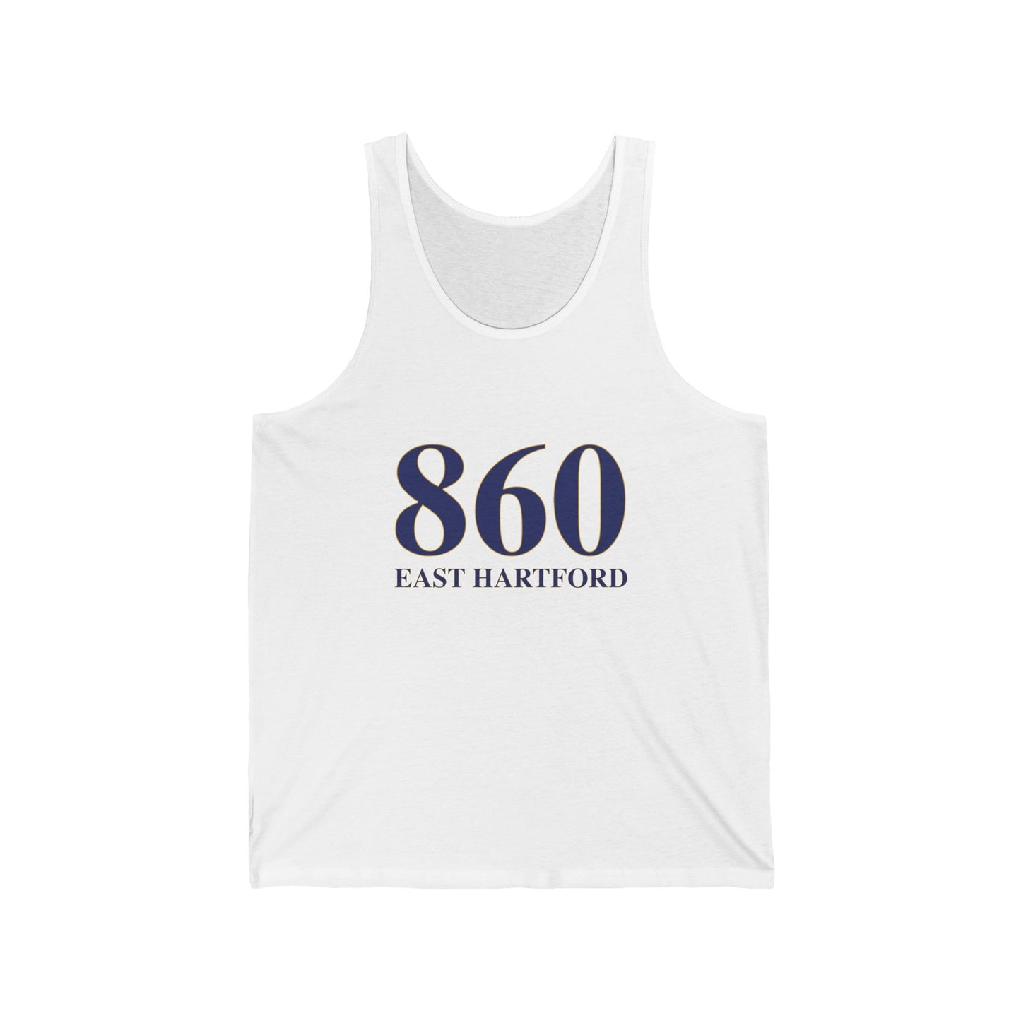 860 East Hartford Unisex Jersey Tank