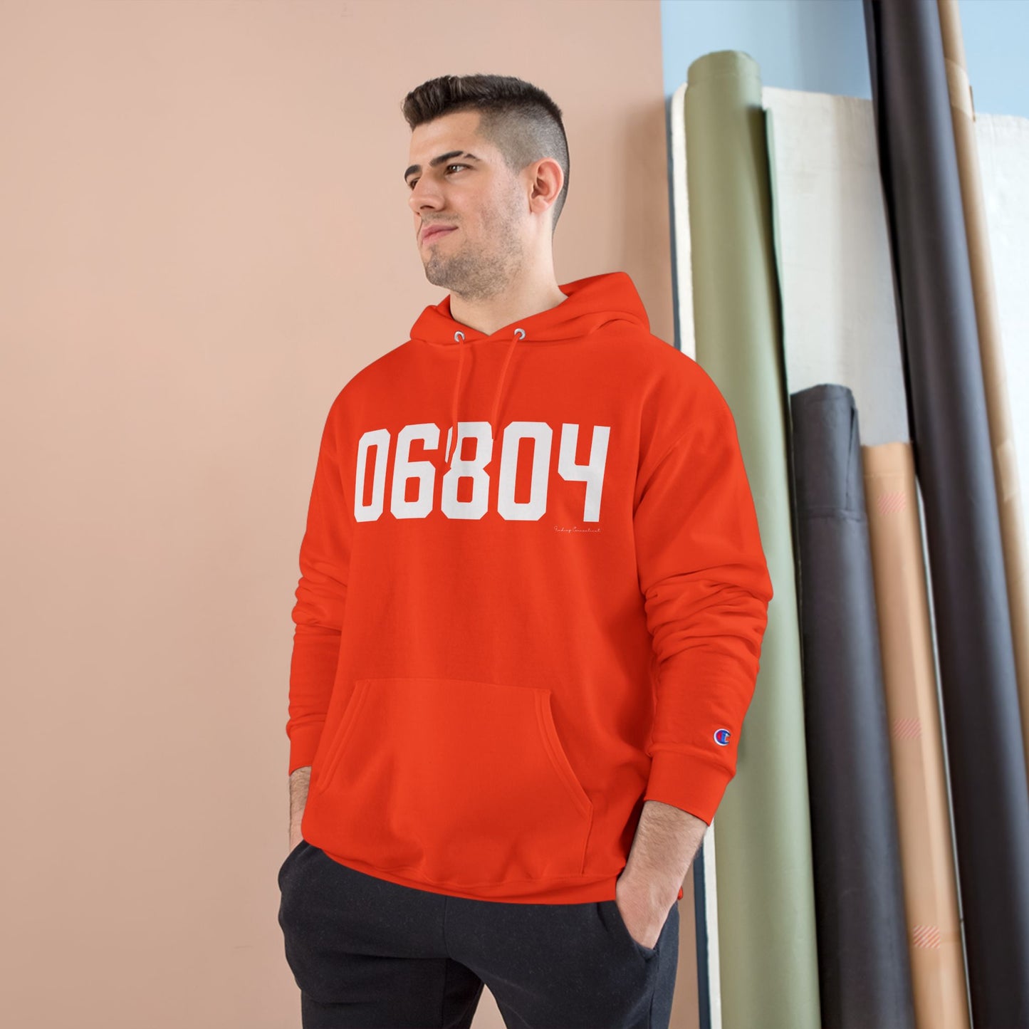 06804 Brookfield CT Zip Code Champion Hoodie
