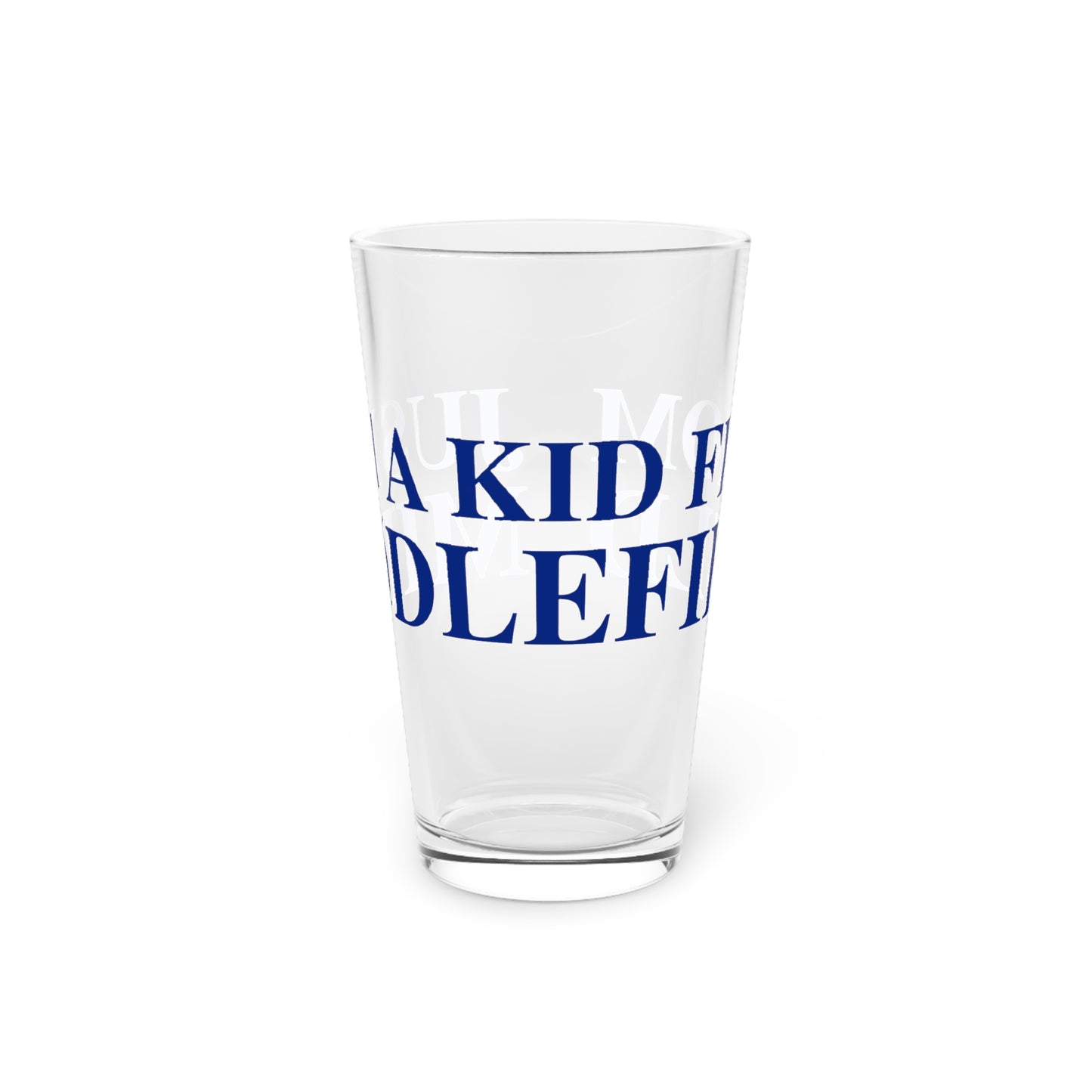 Just a kid from Middlefield Pint Glass, 16oz