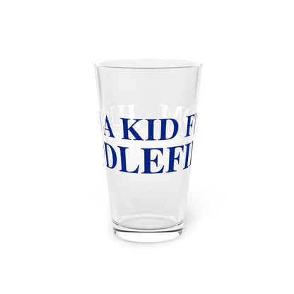 Just a kid from Middlefield Pint Glass, 16oz