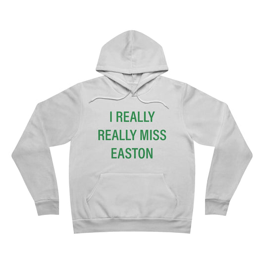I Really Really Miss Easton Unisex Sponge Fleece Pullover Hoodie
