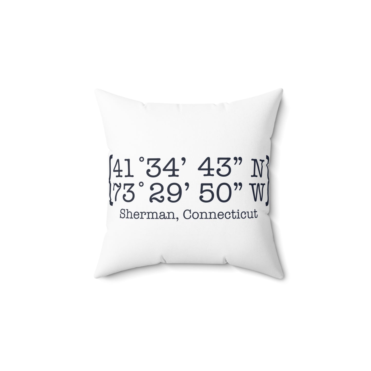 Sherman Coordinates Spun Polyester Square Pillow