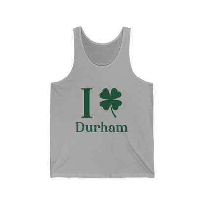 I Clover Durham Unisex Jersey Tank