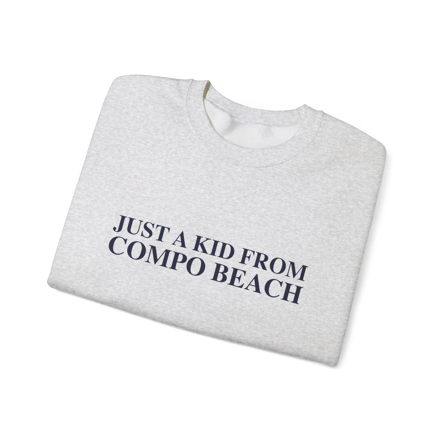 Just a kid from Compo Beach Unisex Heavy Blend™ Crewneck Sweatshirt