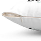 I Clover Derby Spun Polyester Square Pillow
