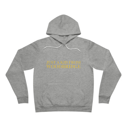 Just a kid from Woodbridge Unisex Sponge Fleece Pullover Hoodie