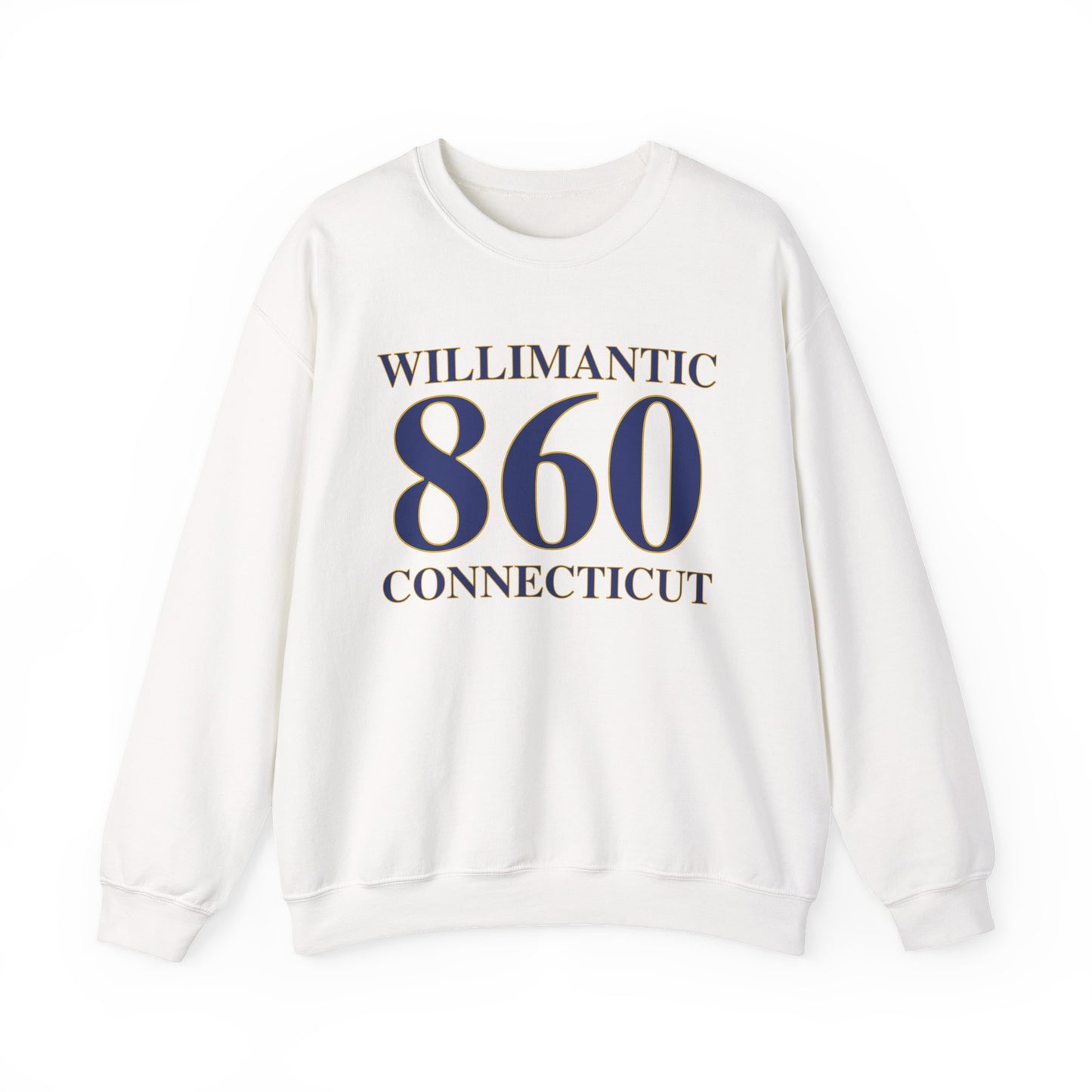 Willimantic 860 Connecticut  Unisex Heavy Blend™ Crewneck Sweatshirt