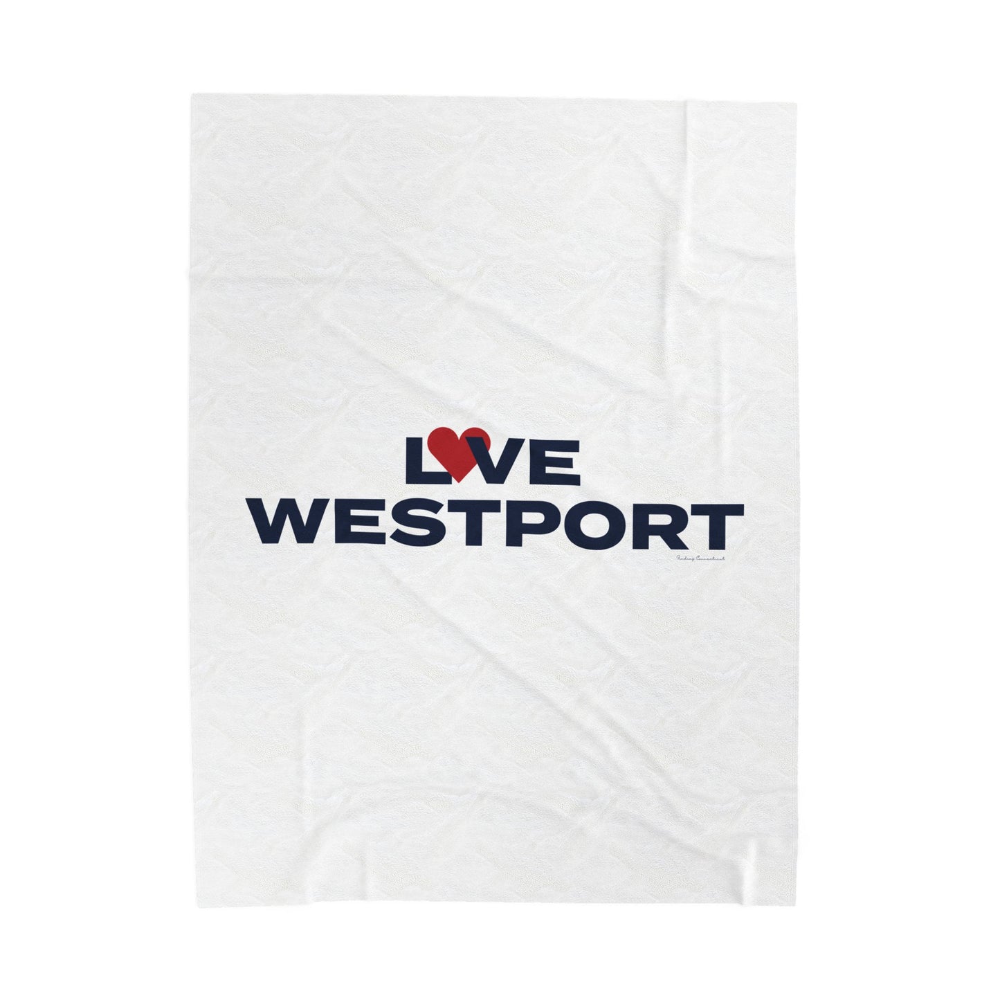 Love Westport Velveteen Plush Blanket
