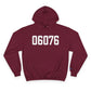 06076 Union CT Zip Code Champion Hoodie