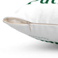 I Clover Putnam Spun Polyester Square Pillow