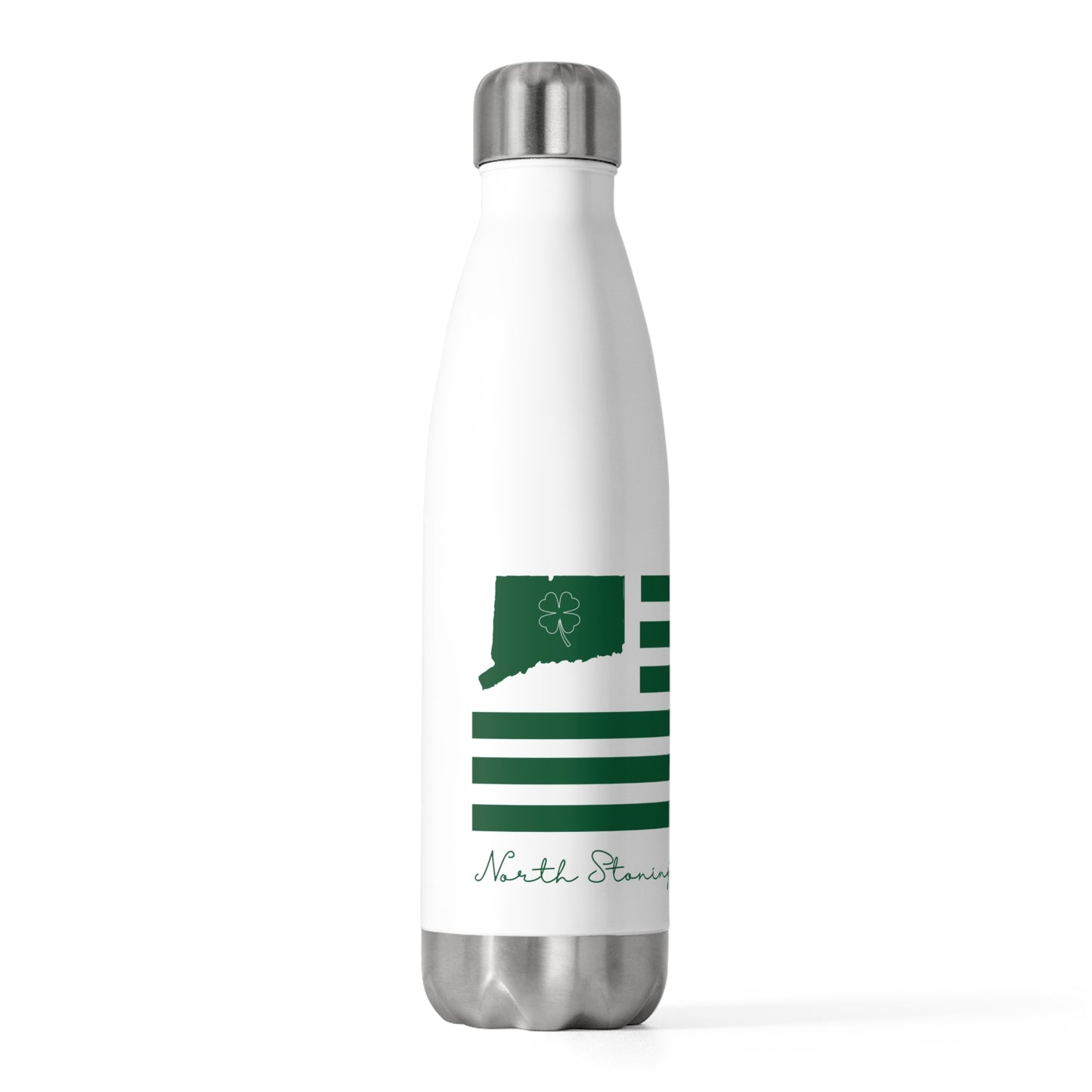 North Stonington Connecticut St. Patrick’s Day Flag 20oz Insulated Bottle
