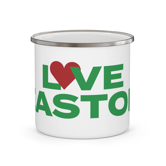 Love Easton Enamel Camping Mug