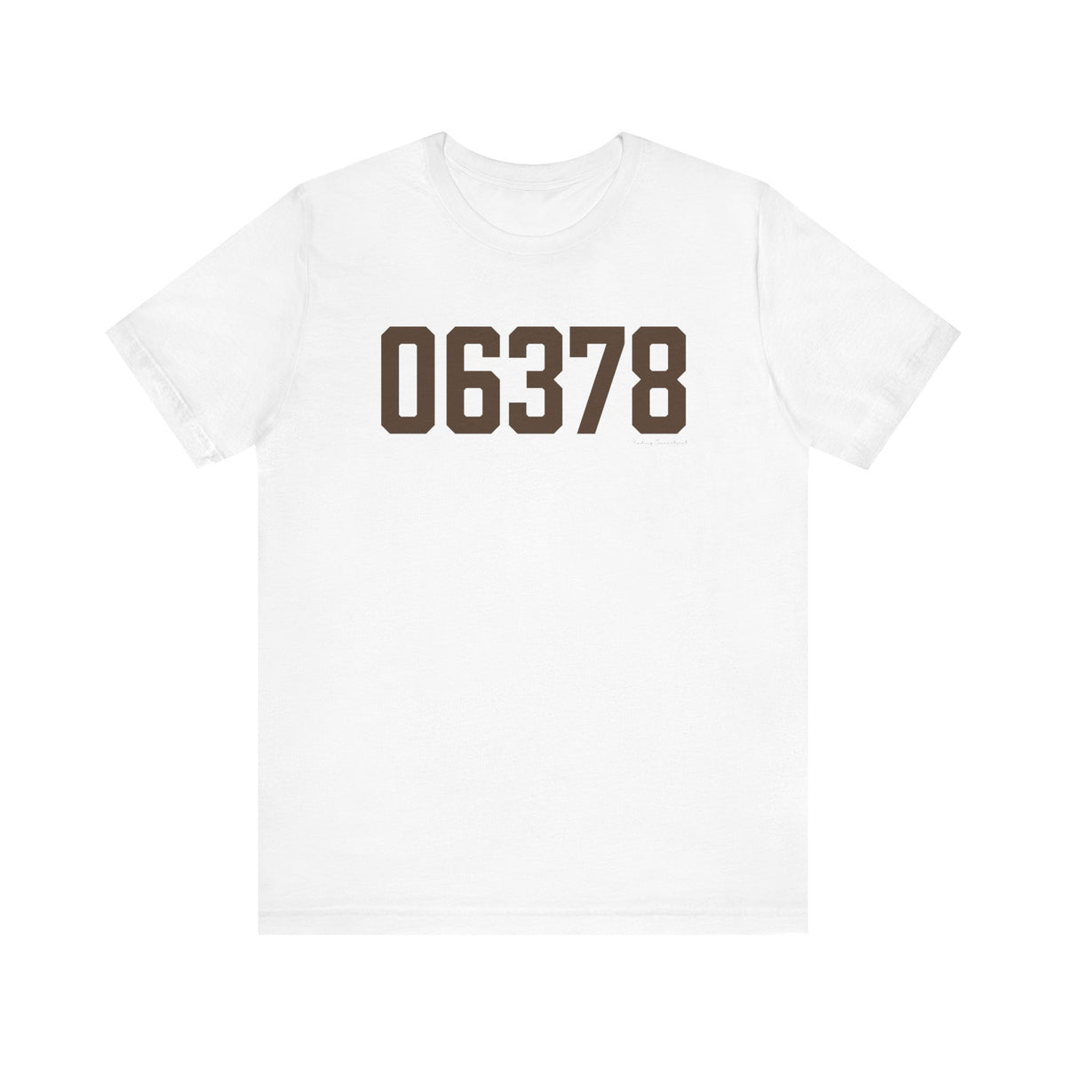 06378 Sprague Connecticut Zip Code Unisex Jersey Short Sleeve T-Shirt