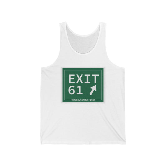 Vintage Exit 61 WCP Sign Unisex Jersey Tank Top
