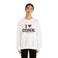 I Heart CONN. Unisex Heavy Blend™ Crewneck Sweatshirt
