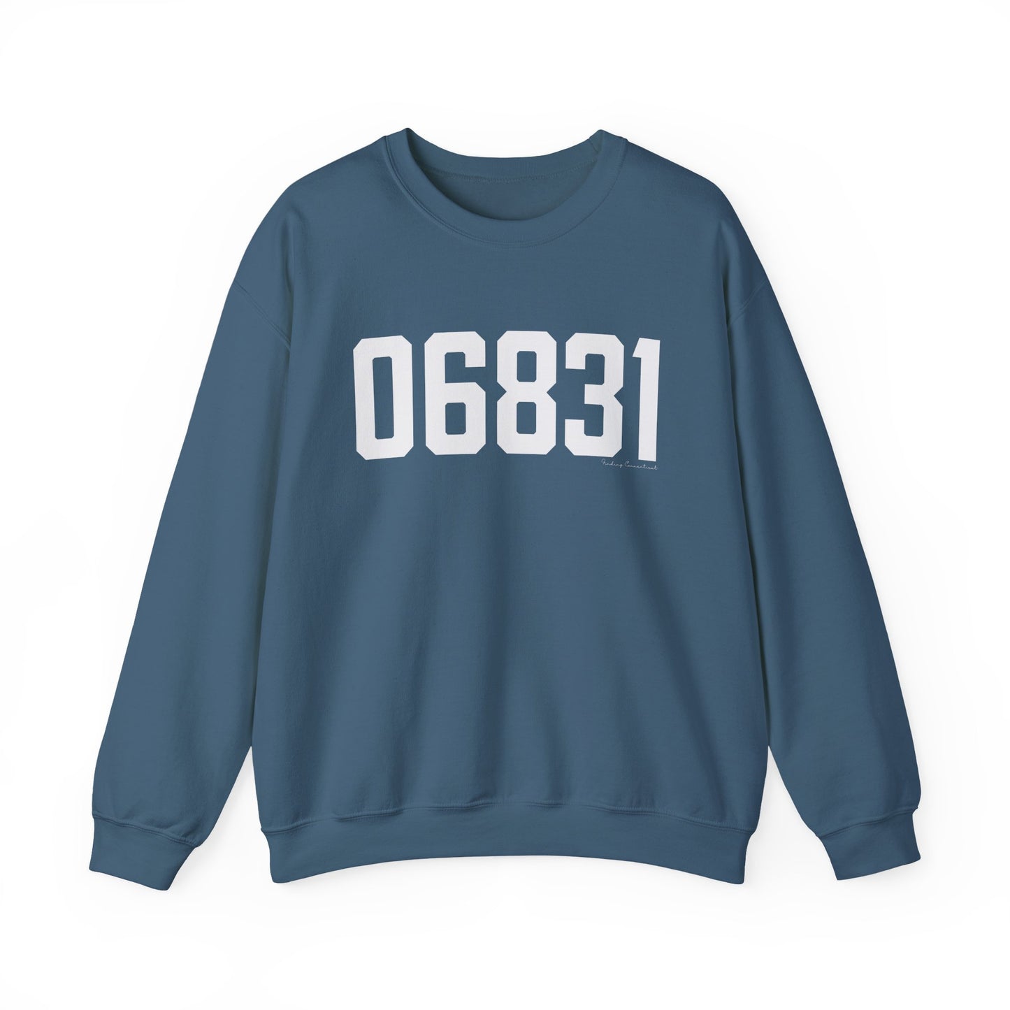 06831 - Greenwich CT Zip Code Unisex Heavy Blend™ Crewneck Sweatshirt