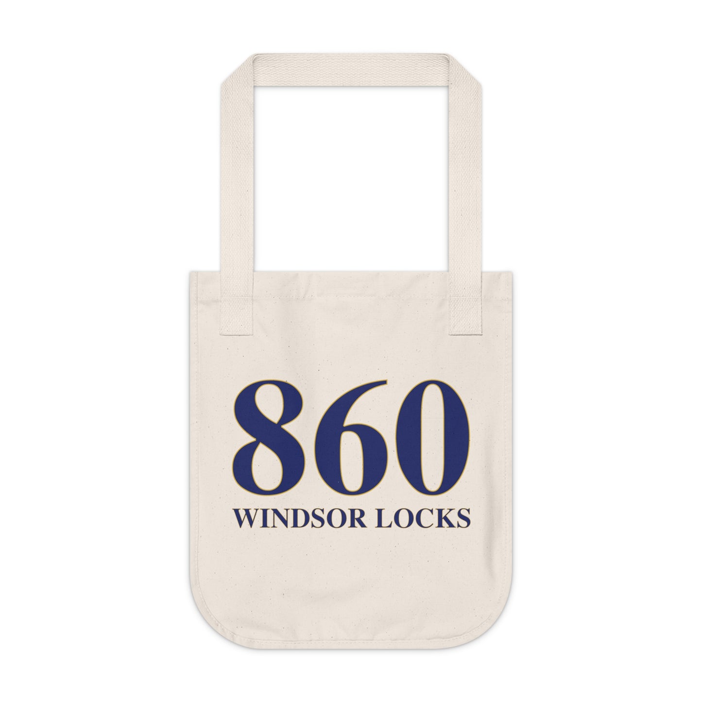 860 Windsor Locks Organic Canvas Tote Bag