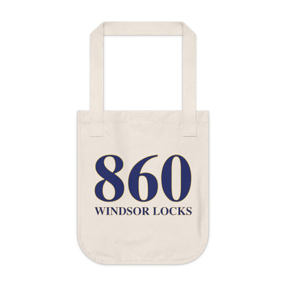 860 Windsor Locks Organic Canvas Tote Bag