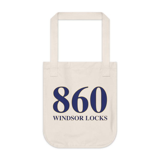 860 Windsor Locks Organic Canvas Tote Bag