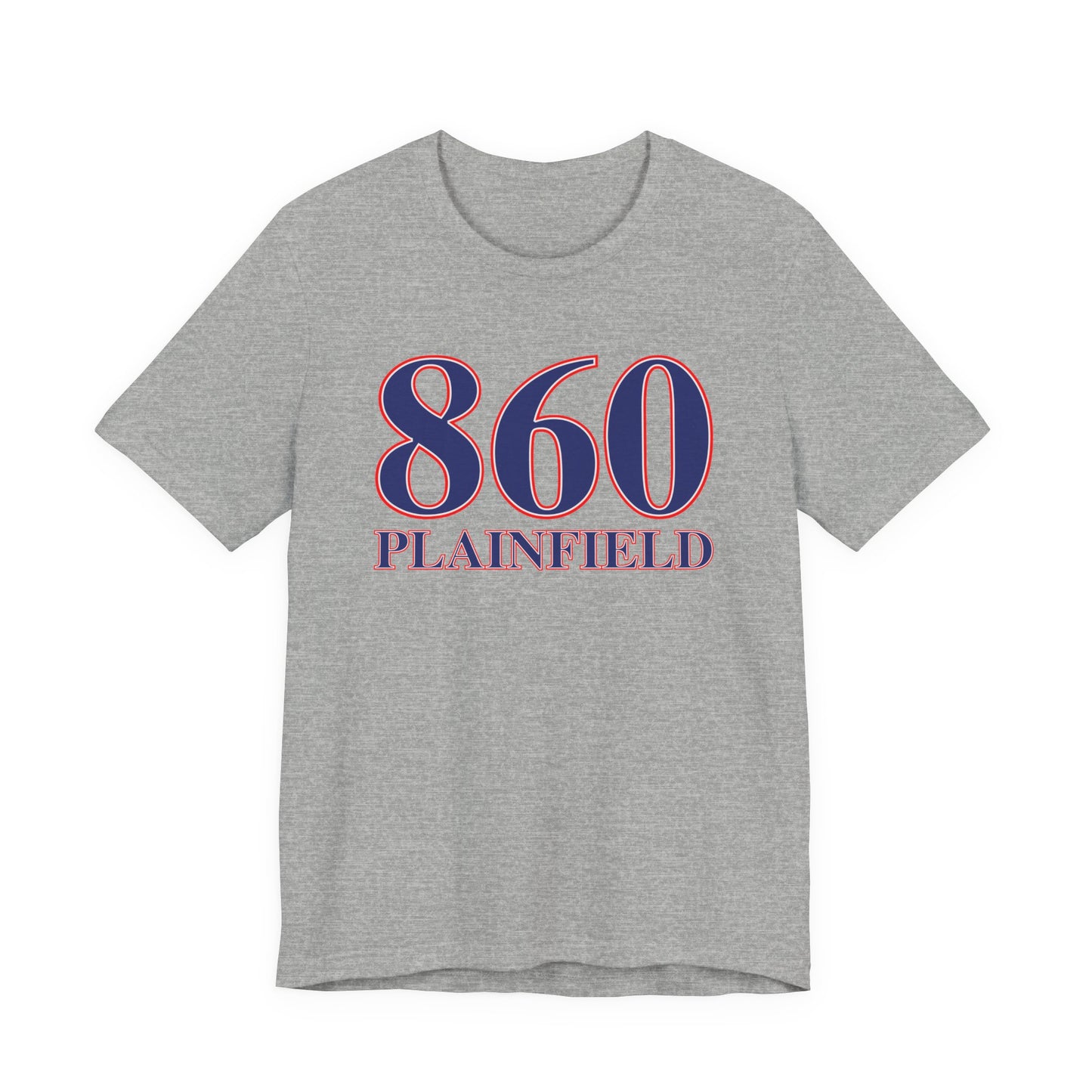 860 Plainfield Red, White & Blue Unisex Jersey Short Sleeve T-Shirt