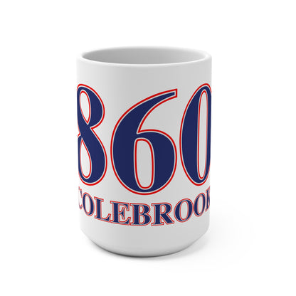 Colebrook  Red, White & Blue Mug 15oz