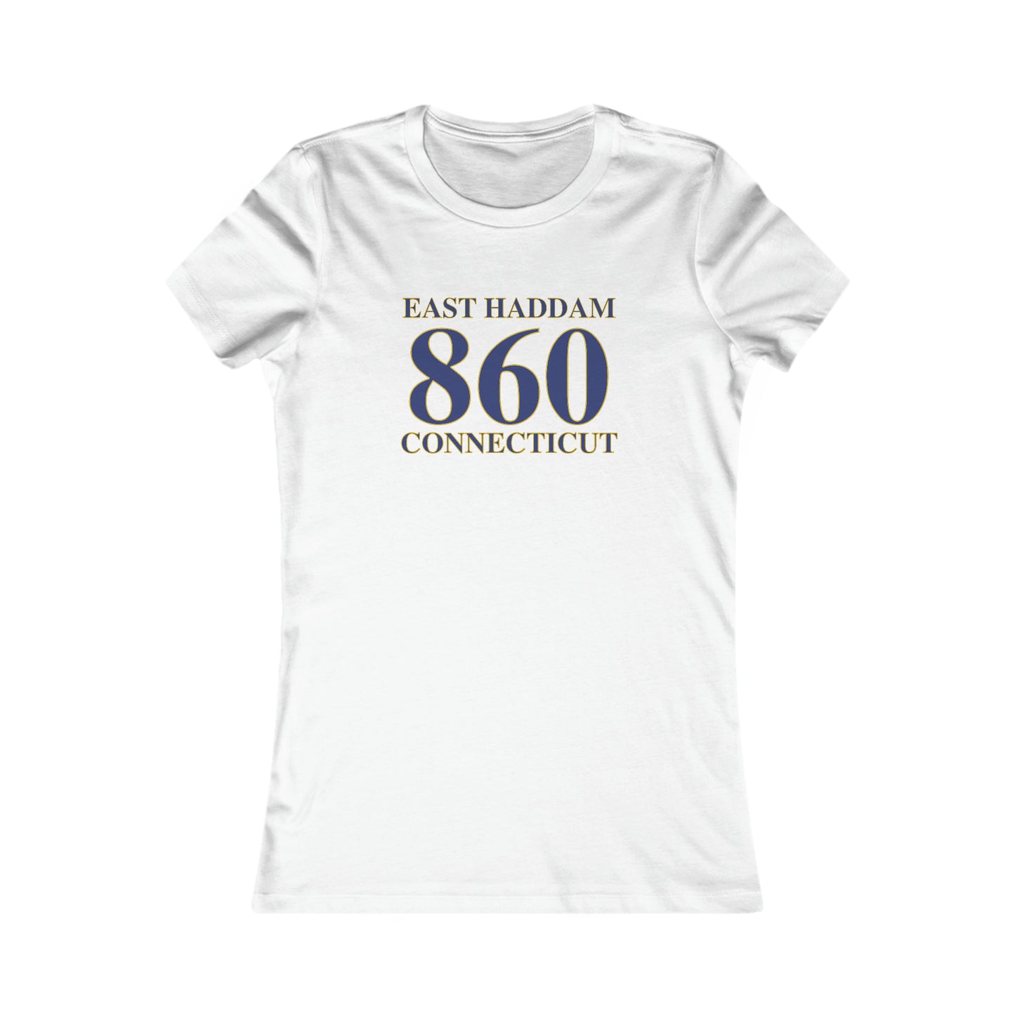 East Haddam 860 Connecticut Women's Favorite Tee