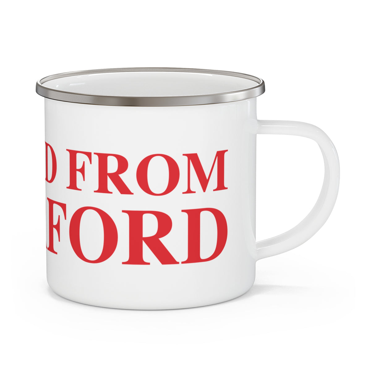 Just a kid from Waterford Enamel Camping Mug