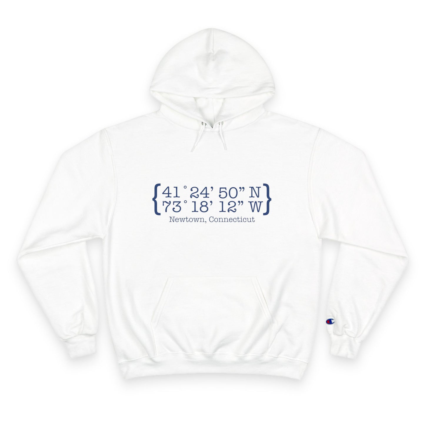 Newtown Coordinates Champion Hoodie Sweatshirt