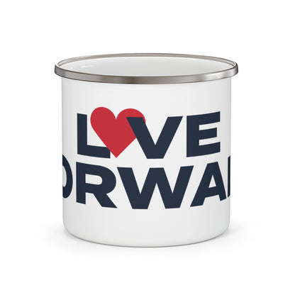Love Norwalk Enamel Camping Mug