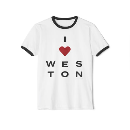 Weston Vision Unisex Cotton Ringer T-Shirt
