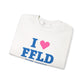 I Heart FFLD Unisex Heavy Blend™ Crewneck Sweatshirt