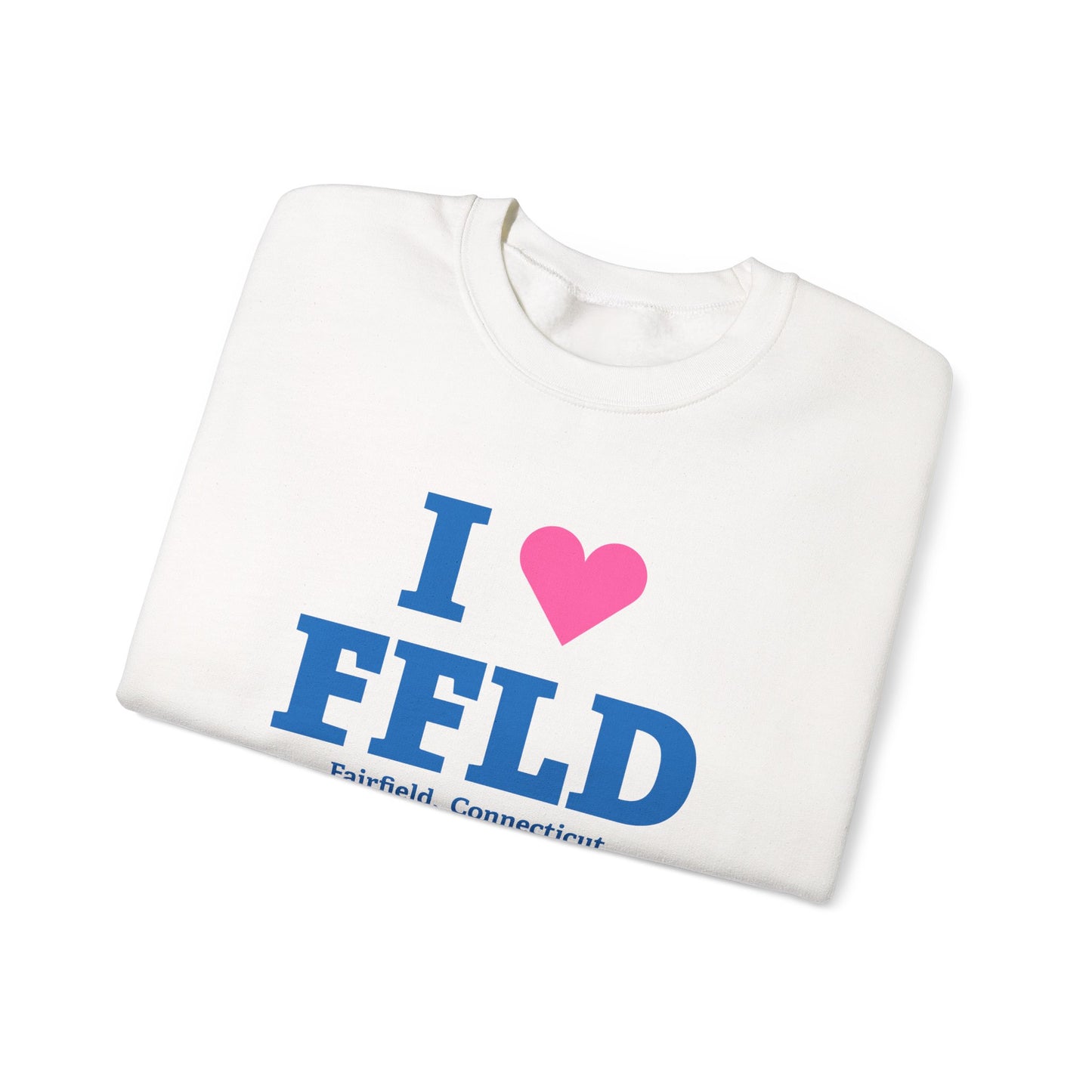 I Heart FFLD Unisex Heavy Blend™ Crewneck Sweatshirt